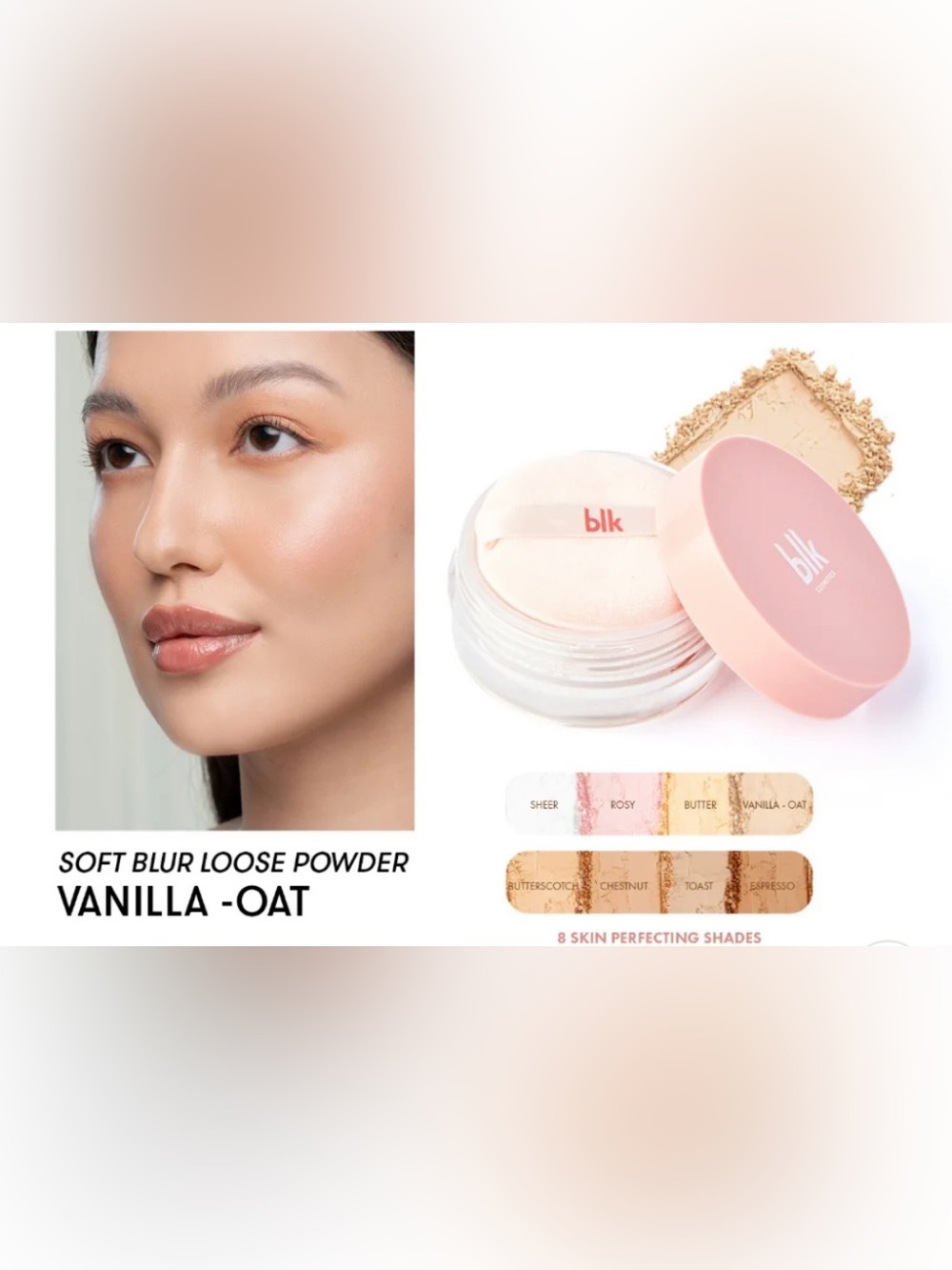 NEW BLK COSMETICS SOFT BLUR LOOSE POWDER
